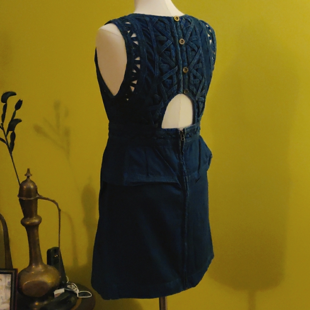 New Romantics denim dress